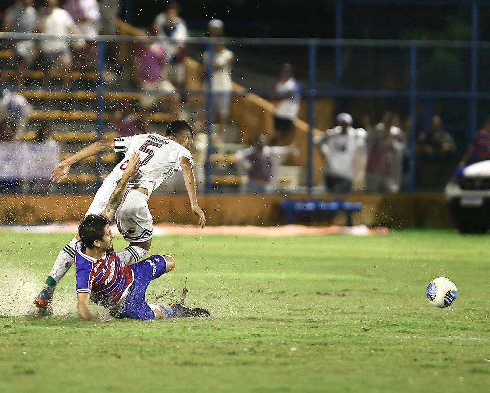 Fluminense-PI x fortaleza, Copa do Brasil 2024 — Foto: Wesley Douglas