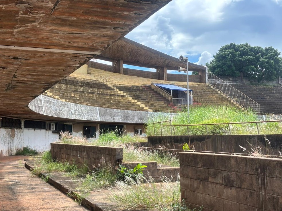 Estádio Morenão em abril de 2026 — Foto: Isabelly Melo