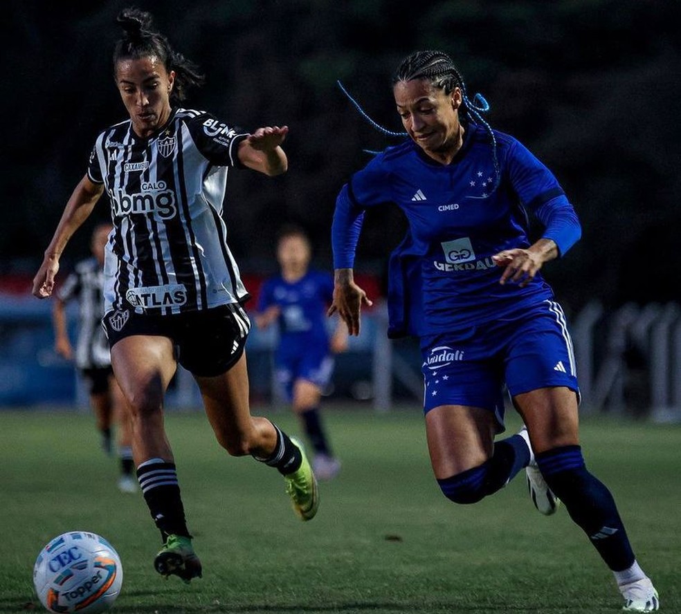 Cruzeiro x Atlético-MG, Mineiro feminino, Byanca Brasil — Foto: Gustavo Martins/Cruzeiro