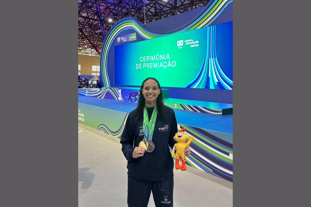 Atleta de Petrópolis conquista ouro no taekwondo e se despede dos Jogos da Juventude com bicampeonato