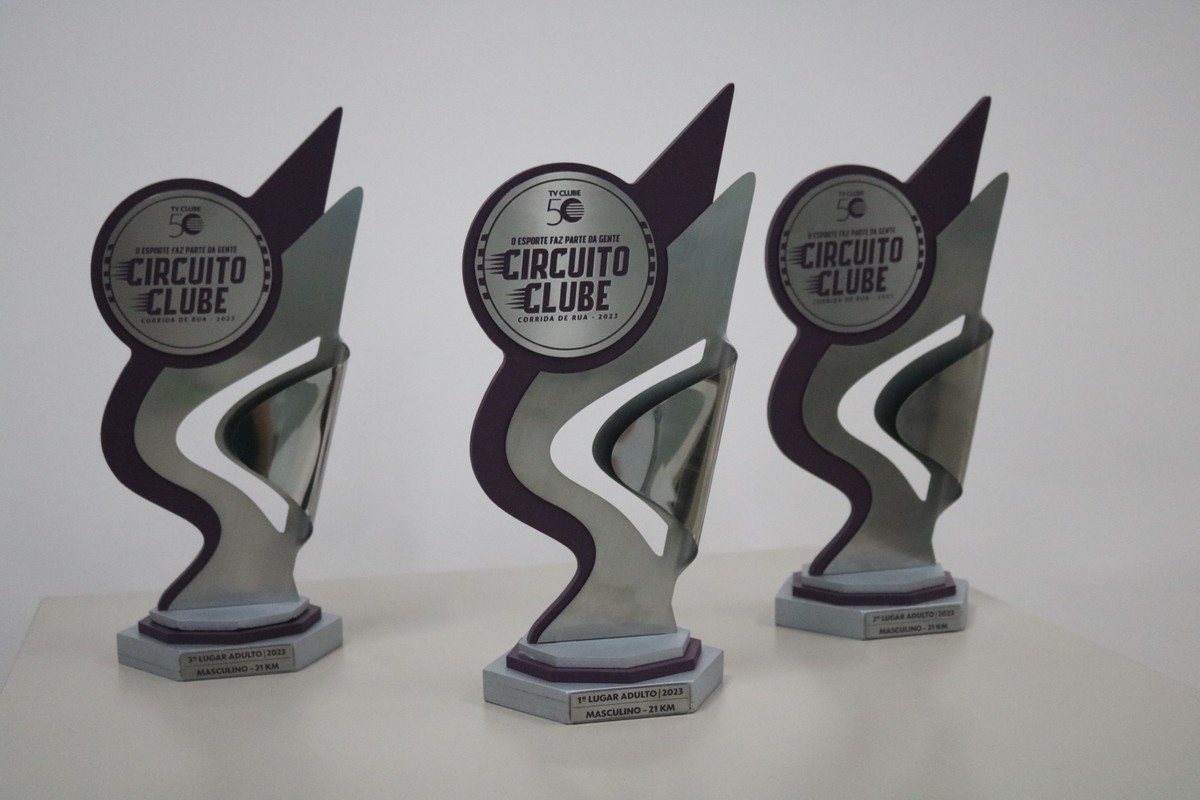 Conheça os troféus e medalhas que serão entregues na premiação da