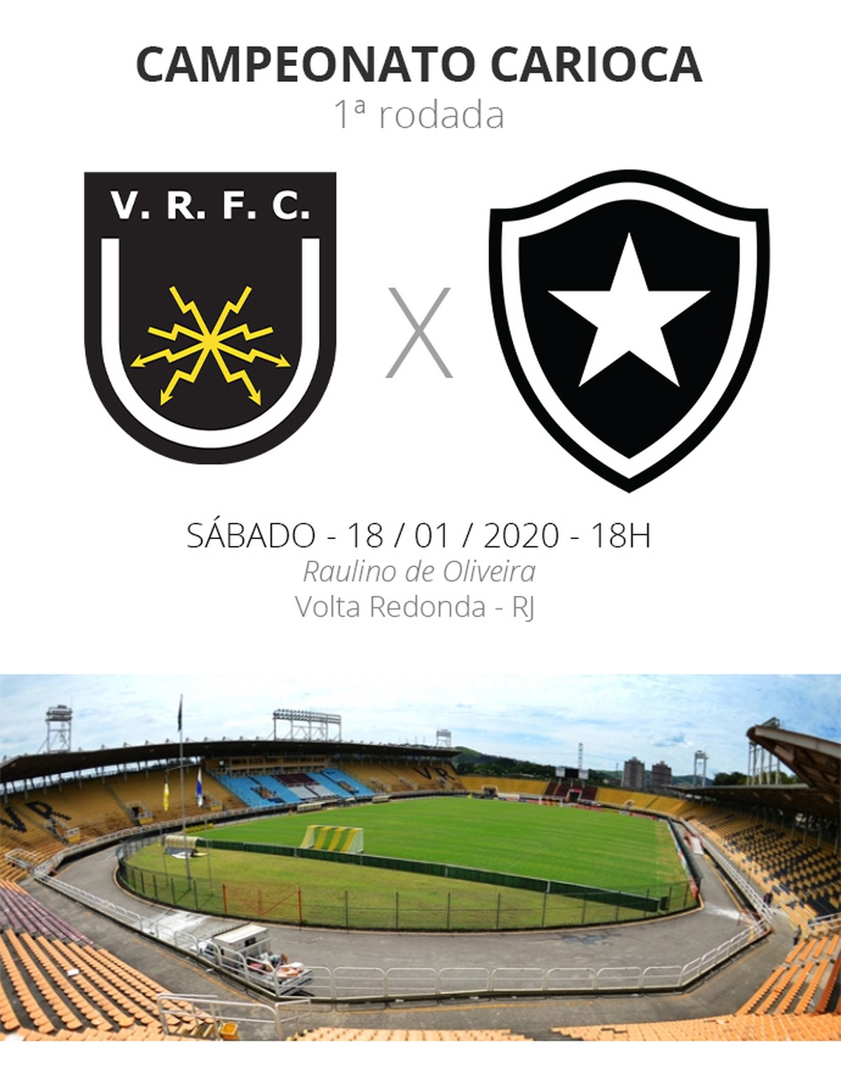 Volta Redonda x Botafogo: veja como assistir, escalações, desfalques e ...