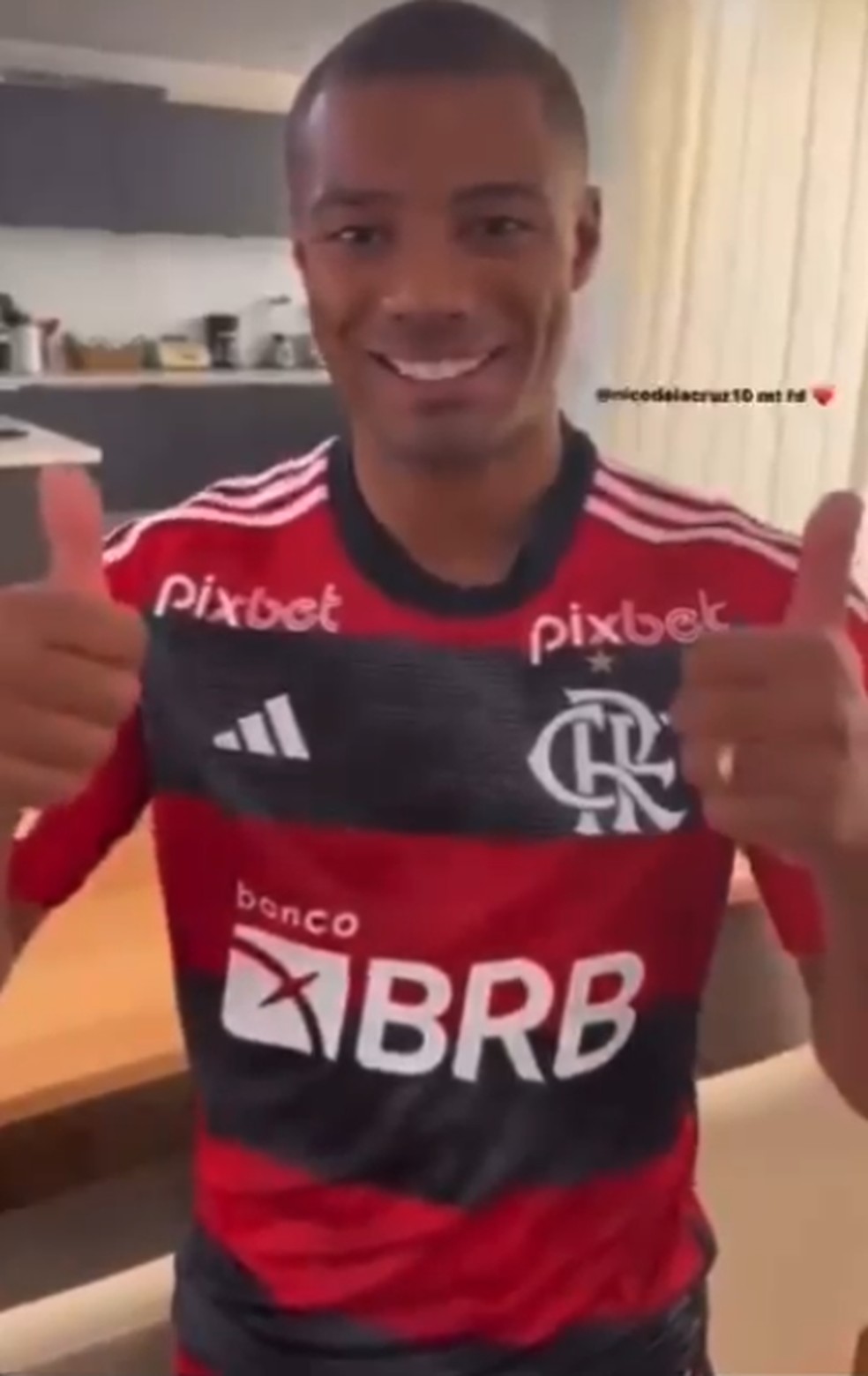 De La Cruz Fla — Foto: Reprodução