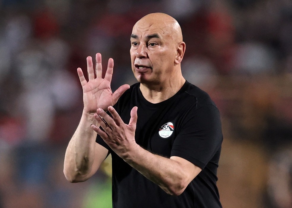 Egito de Hossam Hassan em ação