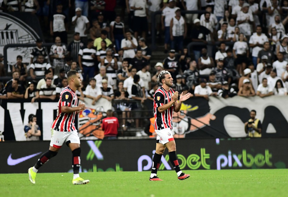 Calleri - Corinthians x São Paulo — Foto: Marcos Ribolli