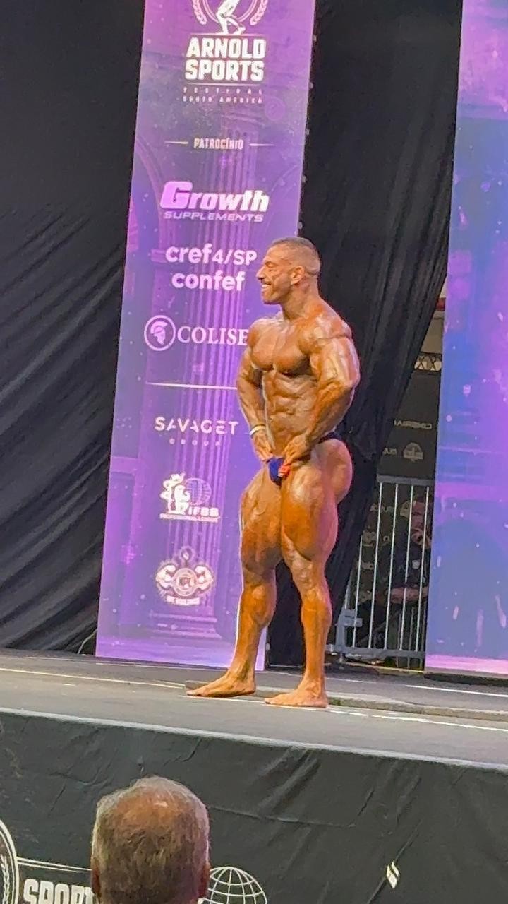 Leandro Peres vence o Arnold Brasil e vai disputar o Mr. Olympia pela 1ª vez