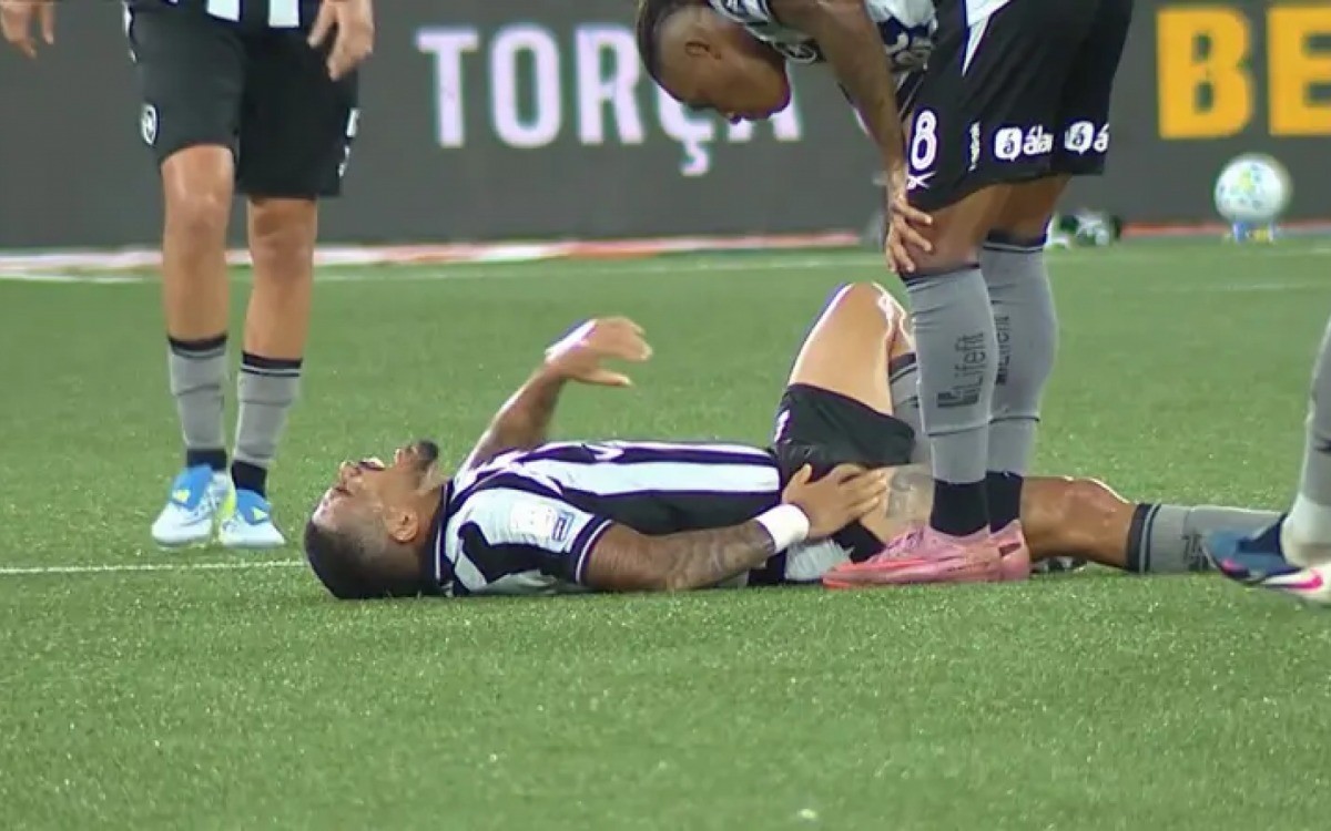Allan tem lesão na coxa e deve desfalcar o Botafogo até a parada da Copa do Mundo  | Ge