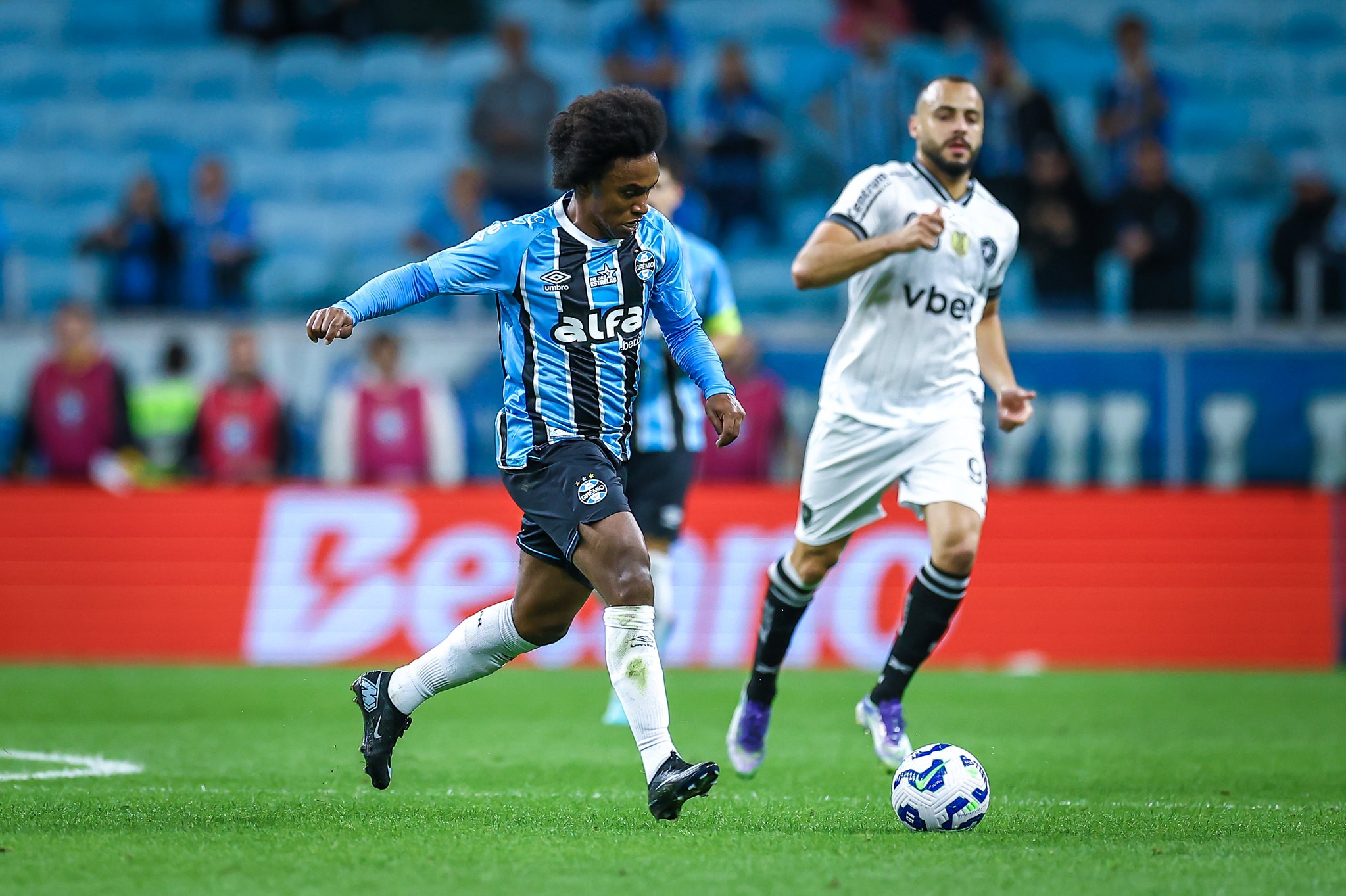 Como o Grêmio administra o uso de Willian