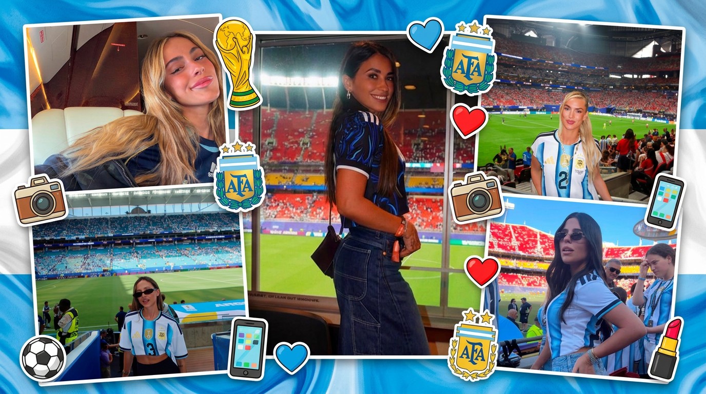 Lideradas por Antonela, WAGs argentinas somam mais de 73 milhões de seguidores; conheça