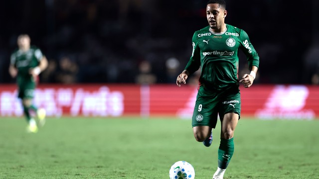 Vitor Roque em São Paulo x Palmeiras