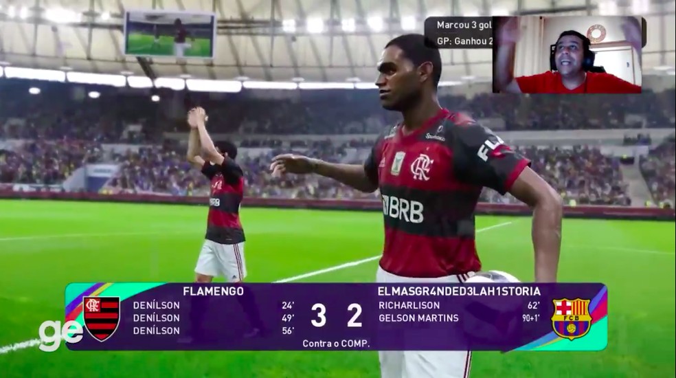 PES 2022 e X1 com Dandan: narrador testa jogo com streamers, globoesporte  / esports / pes