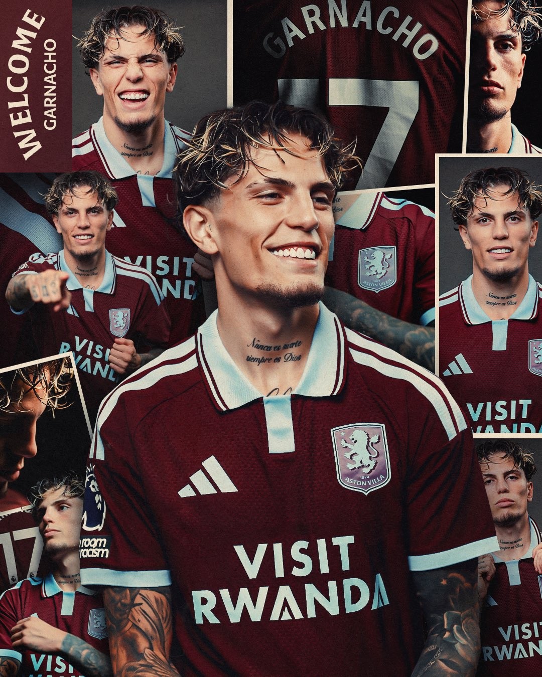 Aston Villa anuncia empréstimo de Garnacho, do Chelsea