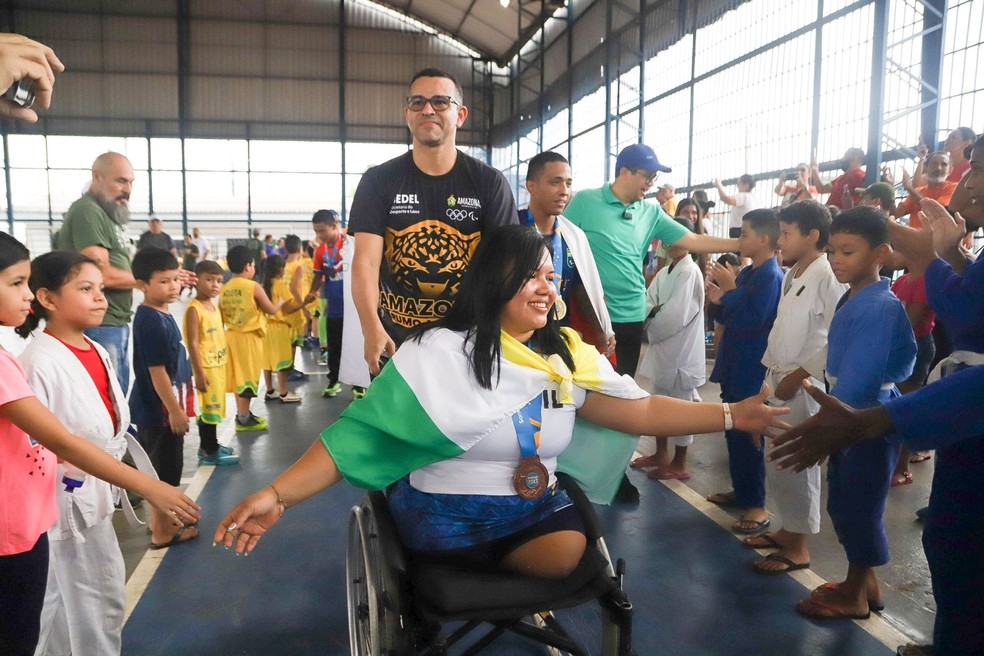 Paratleta conquistou medalha de bronze no Pan-americano do Chile, em 2023 &mdash; Foto: Julcemar Alves/Sedel e Divulga&ccedil;&atilde;o