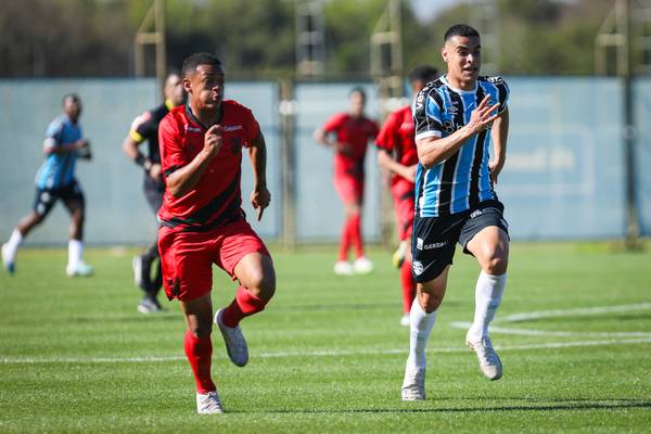 Grêmio vence o Athletico e larga em vantagem nas oitavas de final da Copa do Brasil sub-20