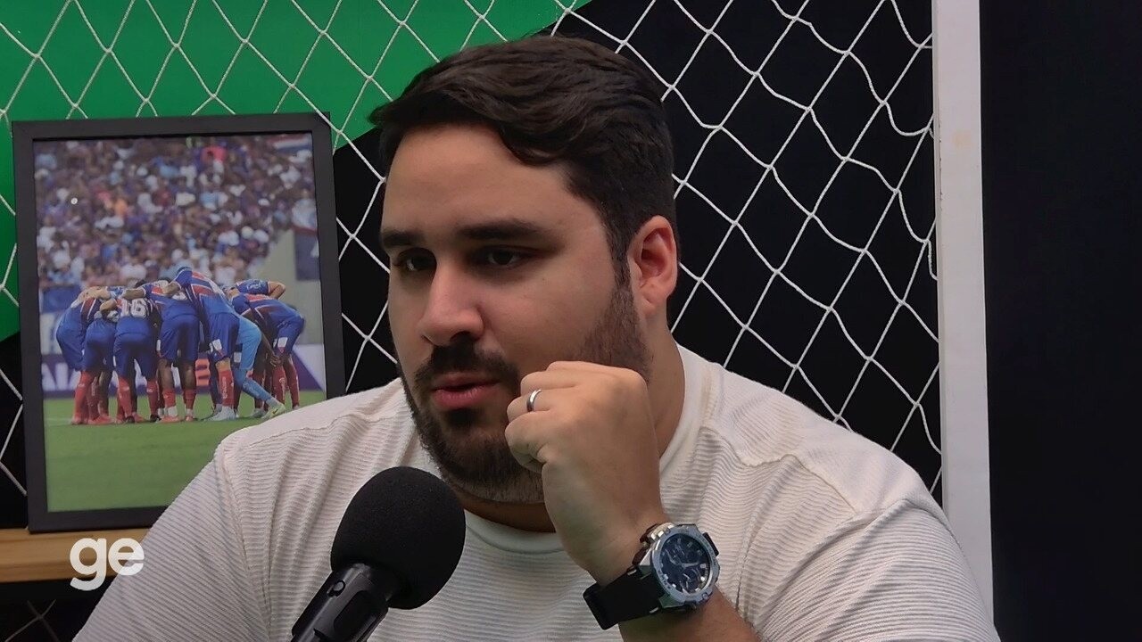 Caio Alexandre treina parcialmente com elenco em reapresentação do Bahia