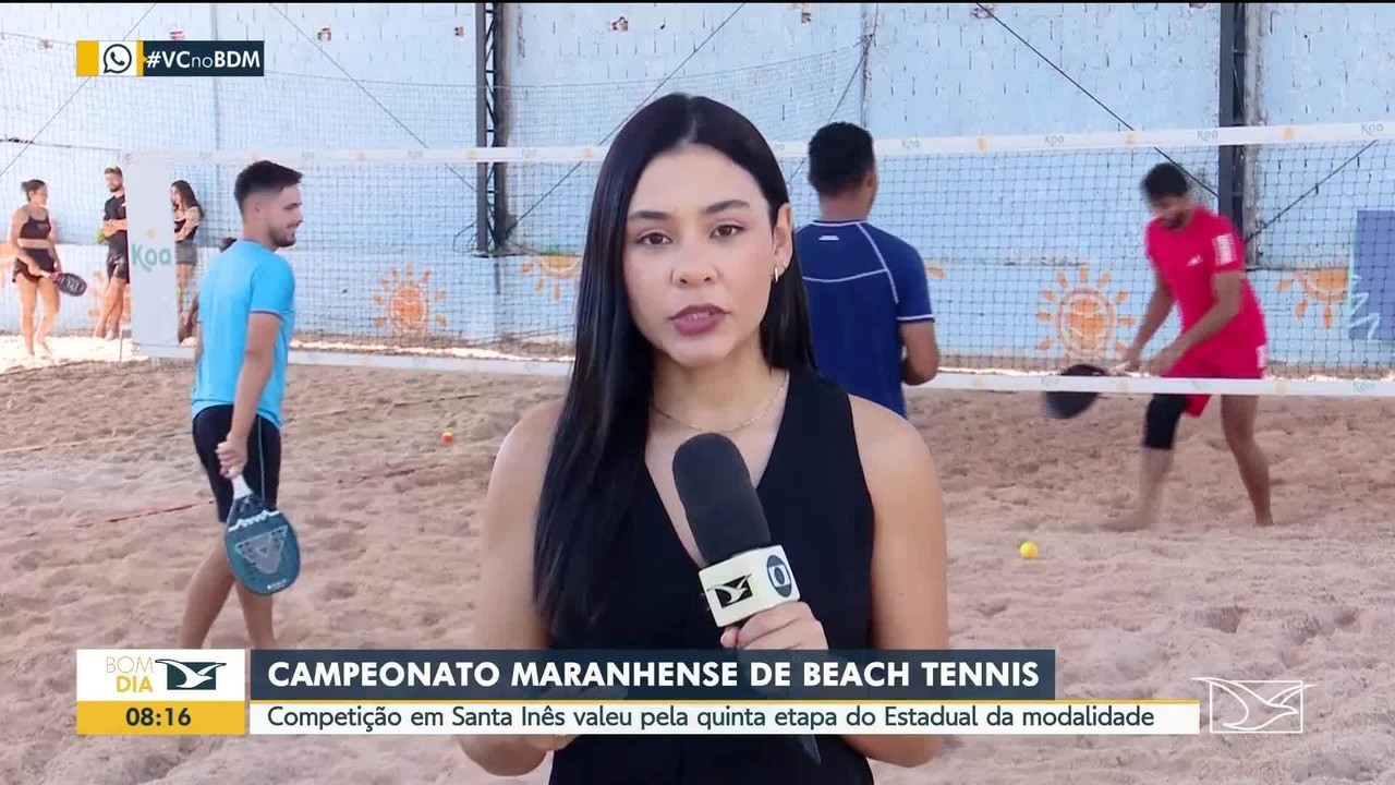São Luís recebe a 6ª etapa do Maranhense Oficial de Beach Tennis nesta semana