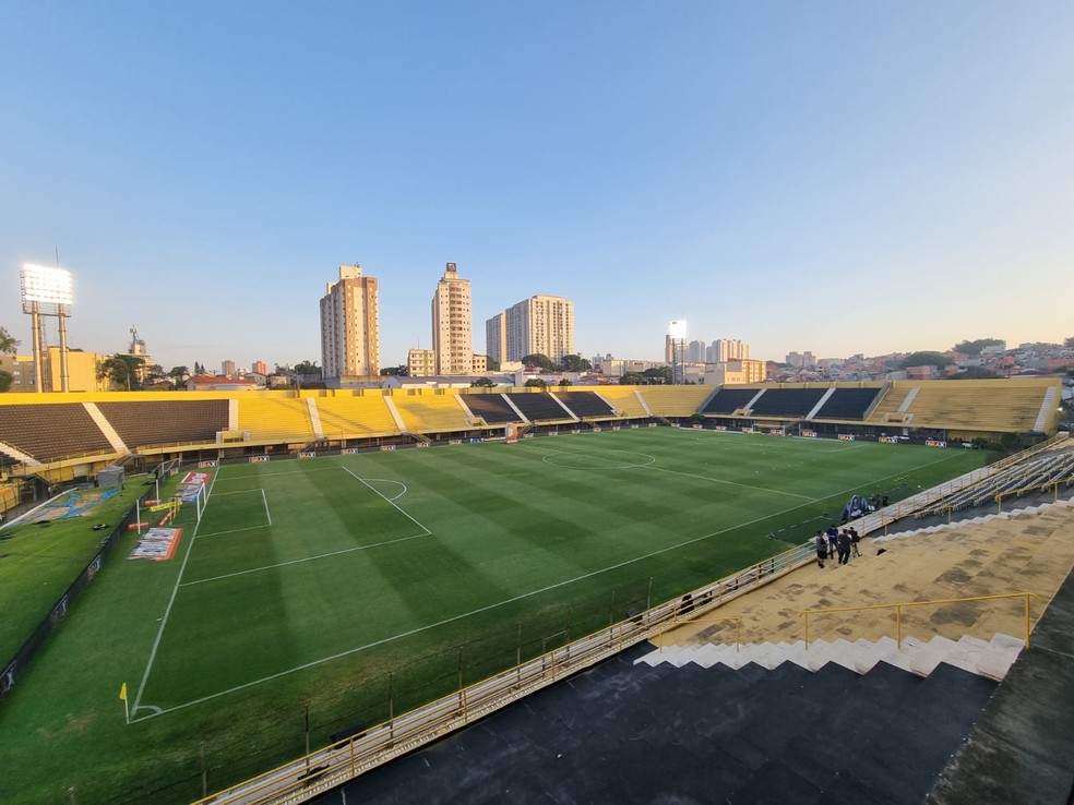 Estádio Primeiro de Maio, em São Bernardo do Campo — Foto: Jose Edgar de Matos