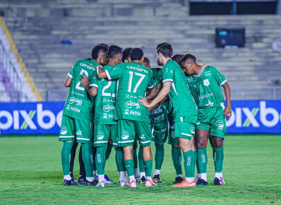 Nacional de Patos em partida pelo Paraibano 2026 — Foto: Fotos: Eder Souza / Nacional de Patos