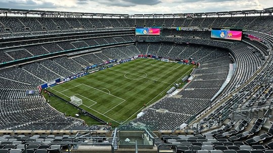 MetLife Stadium: palco "mutante" de Fluminense e Palmeiras em NY custou R$ 1,6 bi e sediará finais - Finais da Copa do Mundo de Clubes e da Copa do Mundo de 2026 acontecerão no local. Alto custo se dá pela necessidade de comportar duas franquias de NFL no mesmo estádio 