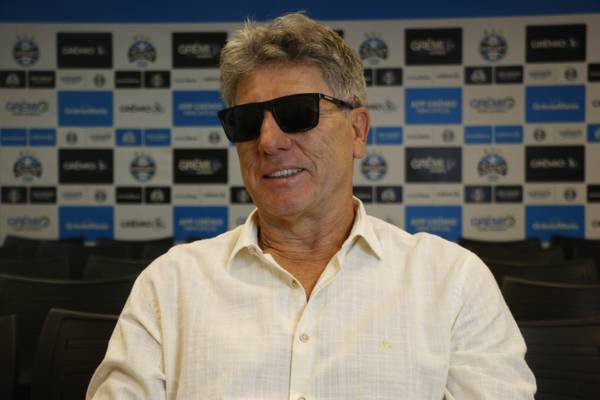 Renato fecha um ano no Grêmio e faz balanço positivo de volta: Trabalho excepcional