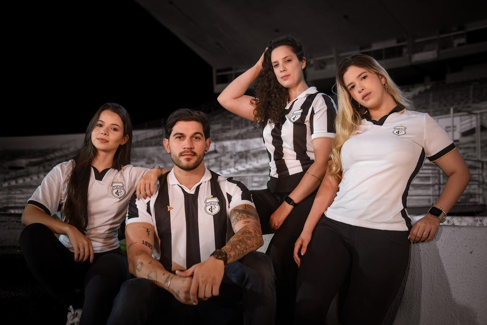Treze divulga os uniformes para a temporada de 2026 — Foto: Daniel Vieira / Treze