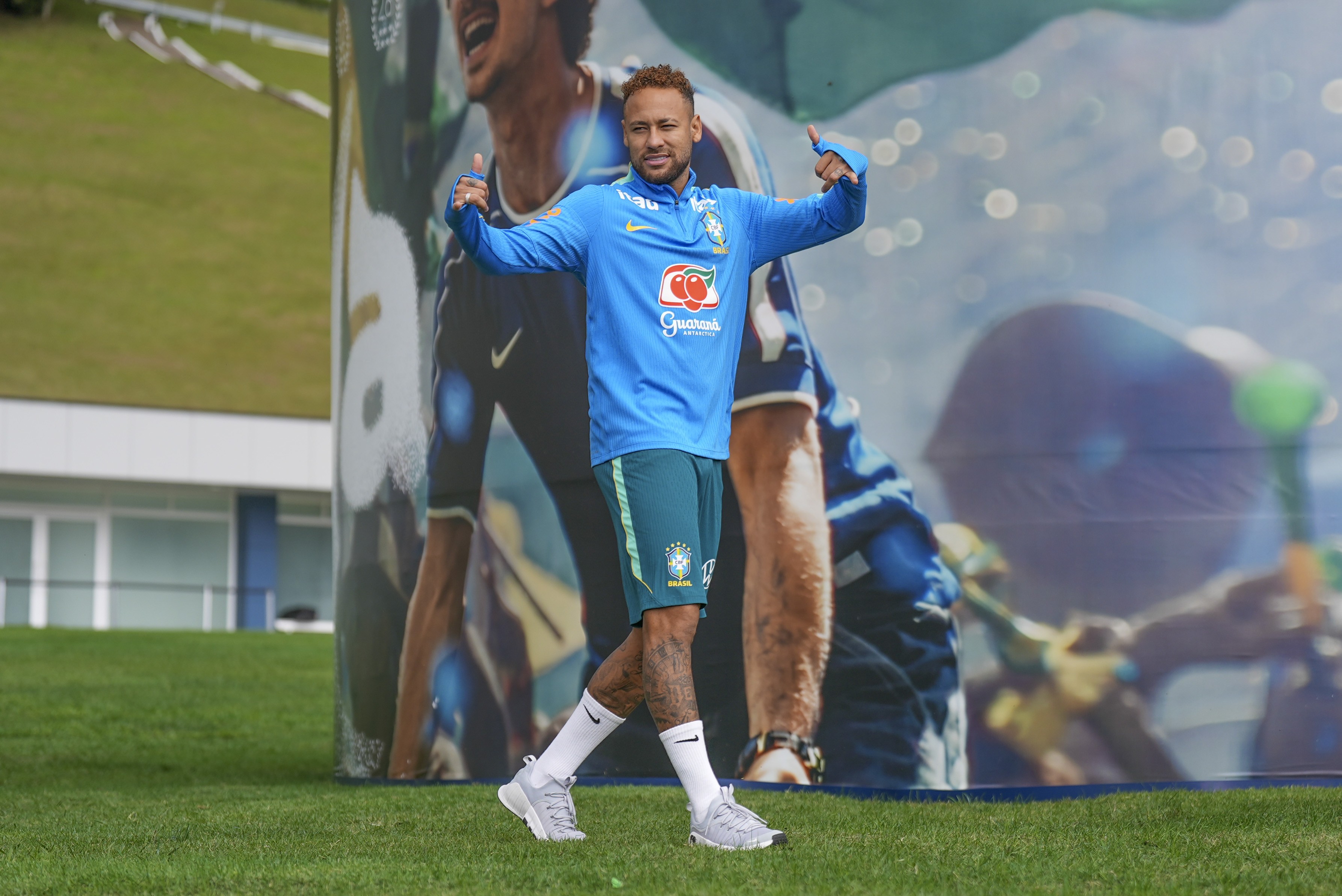 Neymar na Copa do Mundo: atacante é visto em treino da Seleção | Ge