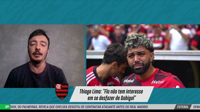 AGORA  Gabigol está confirmado entre os titulares em jogo do