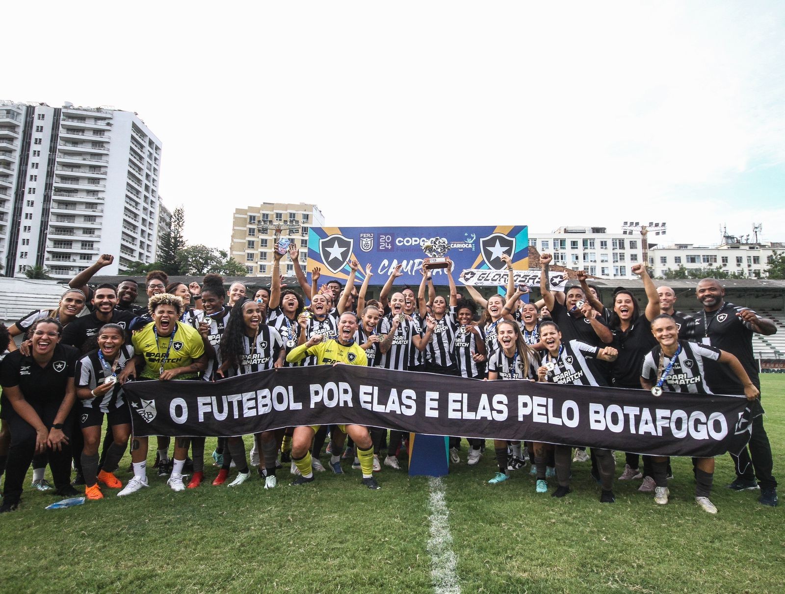 Botafogo Goleia O Fluminense E é Campeão Da Copa Rio Feminina Ge