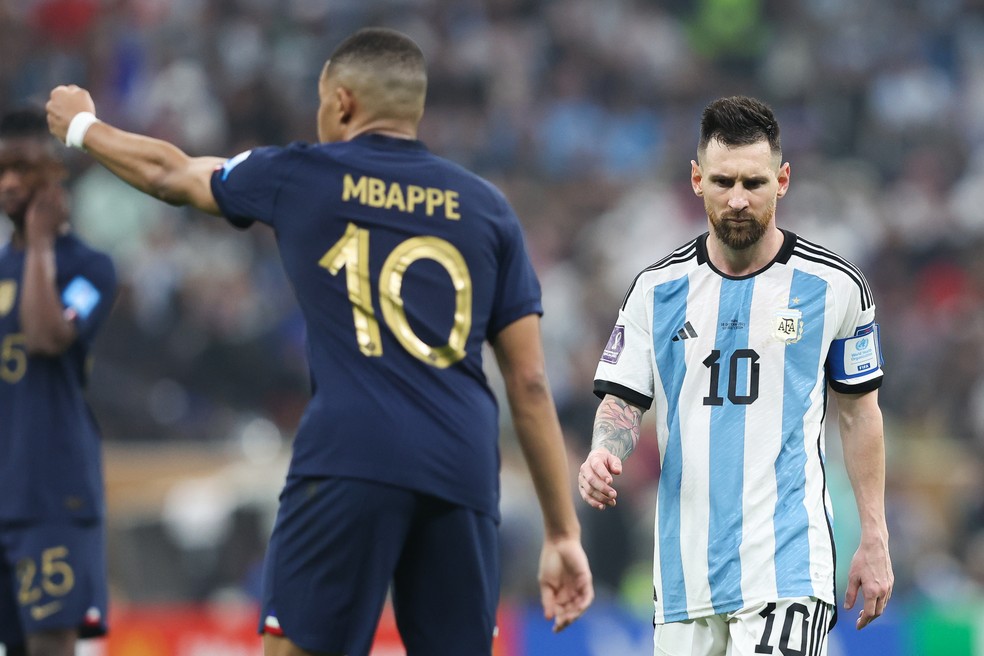 Mbappé e Messi em ação — Recordes Copa do Mundo