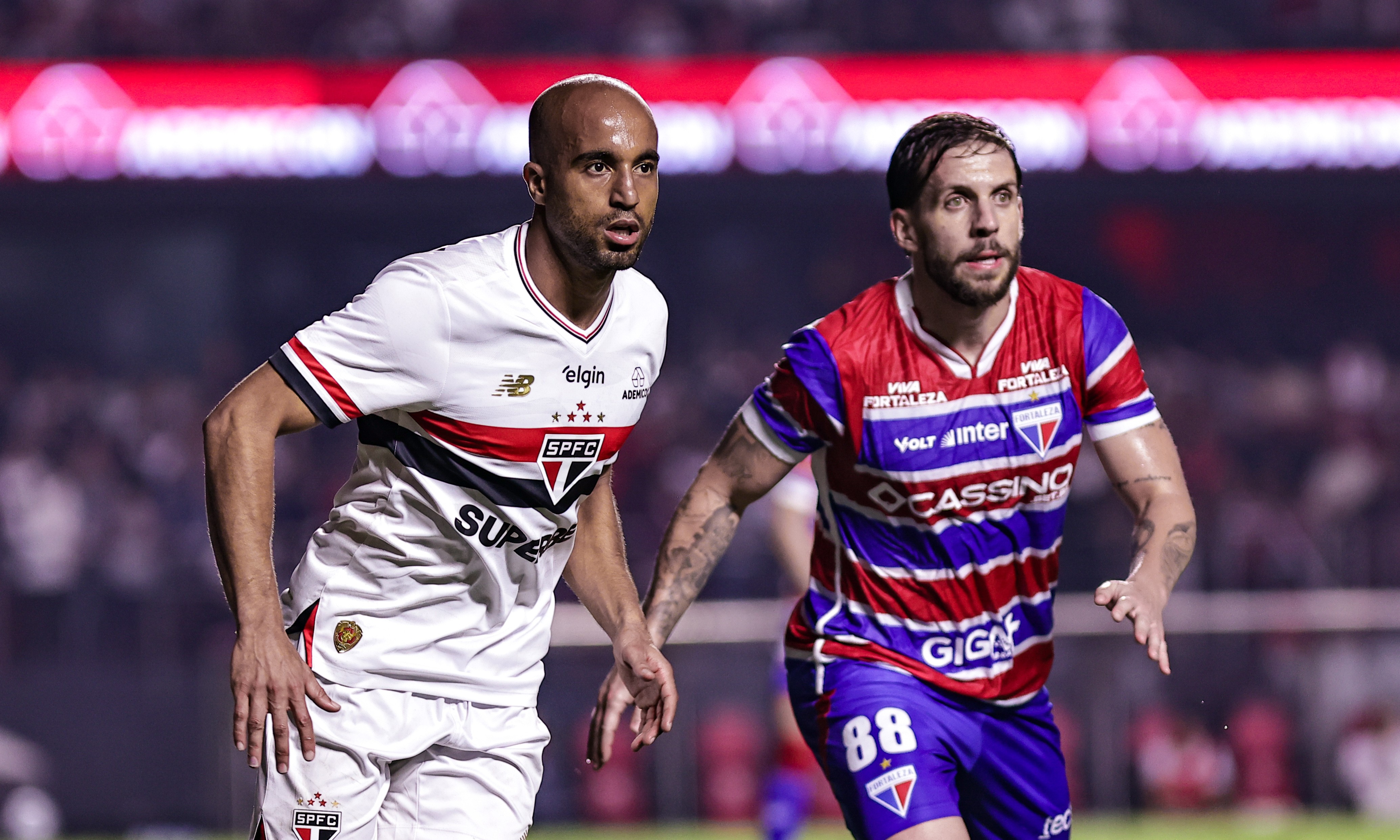 ERA PRA VENCER! Lucas frustrado com o empate mas celebra retorno ao São Paulo após lesão