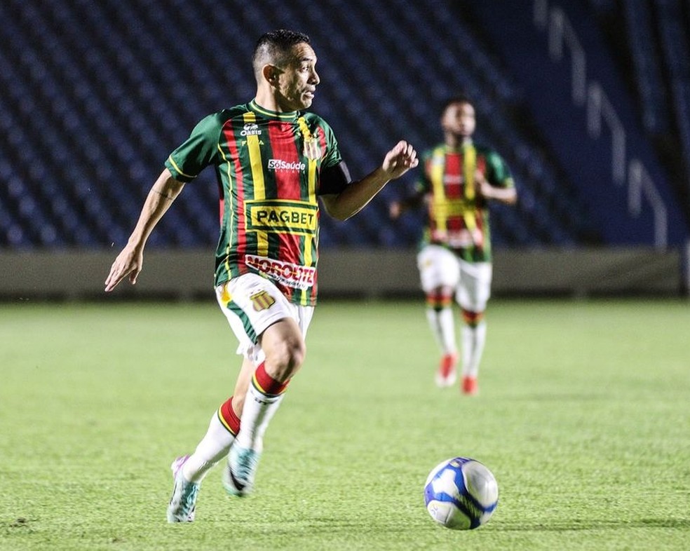 Pimentinha em jogo do Sampaio contra o ABC — Foto: Ronald Felipe / SCFC