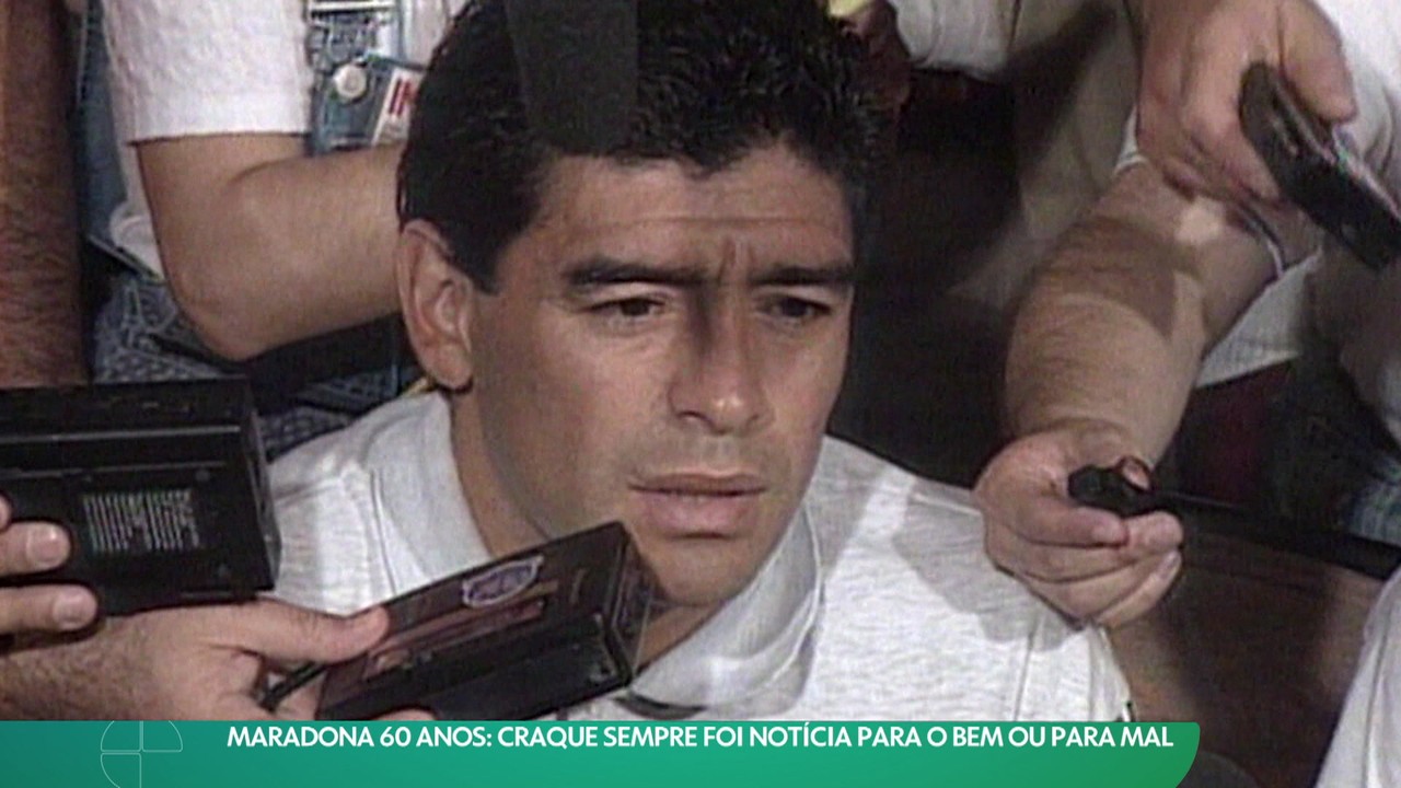 Craque, midiático, polêmico, genial: Diego Maradona completa 60 anos