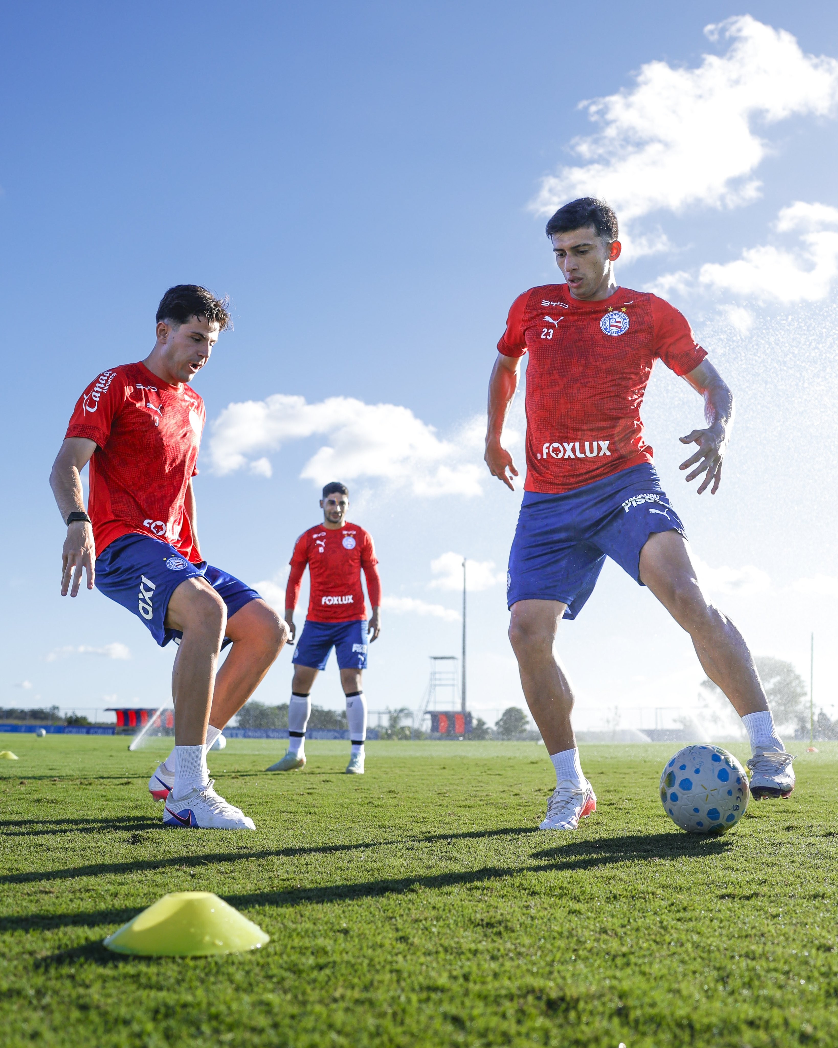 Ademir e Juba fazem tratamento, e Erick começa transição em reapresentação do Bahia