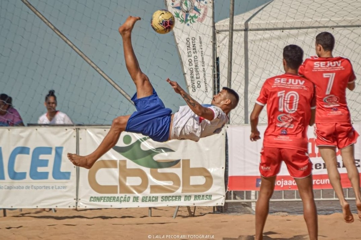 Futebol de areia: Campeonato Capixaba de Seleções 2024 começa no sábado ...