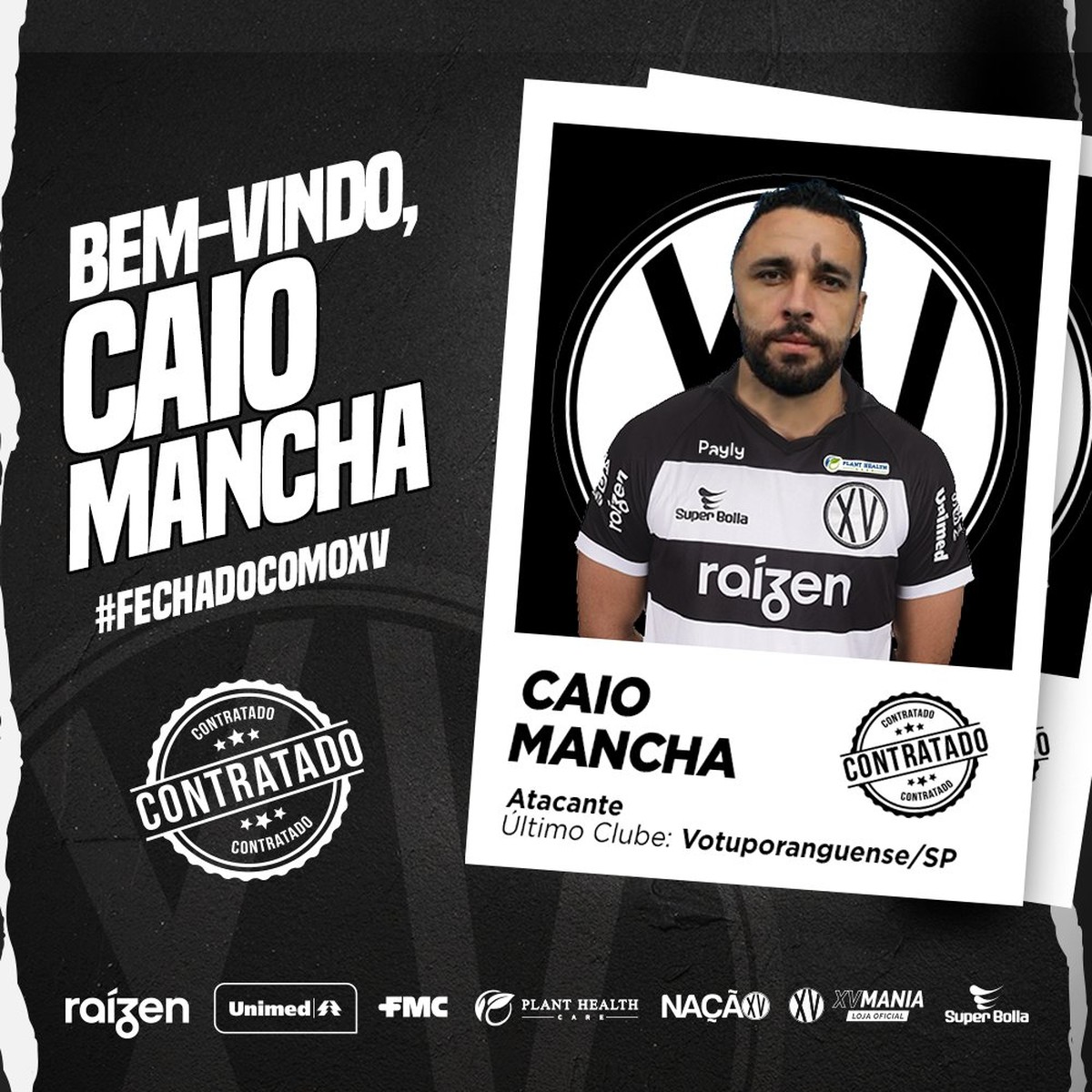 Ex-Lusa, Caio Mancha vai à Vila e assiste jogo contra o Santos