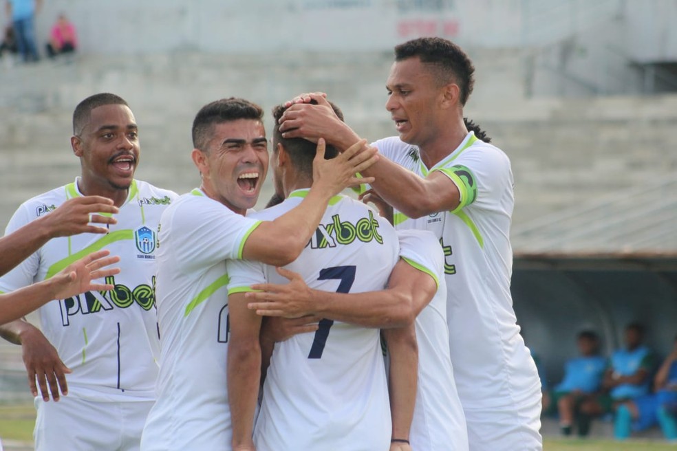 Serra Branca disputou o Campeonato Paraibano pela primeira vez em 2023 — Foto: Cassiano Cavalcanti / Serra Branca EC