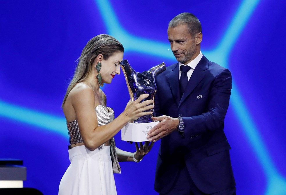 Alexia Putellas é eleita a melhor jogadora do mundo no 'Fifa The Best