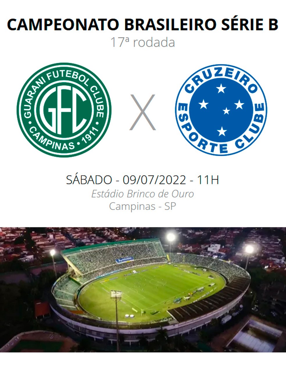 Horário do jogo do Cruzeiro hoje na Série B e transmissão na terça (26/04)