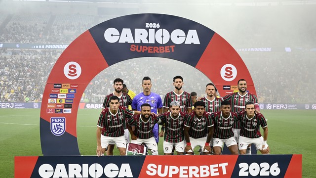 Fluminense perfilado | Fluminense x Vasco