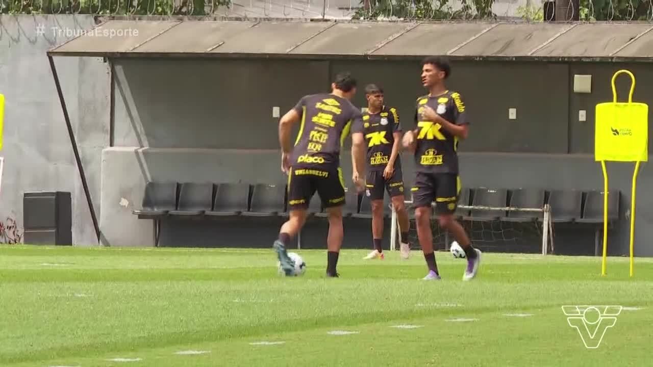 Treino do Santos: Tomás Rincón é dúvida para enfrentar o Vitória