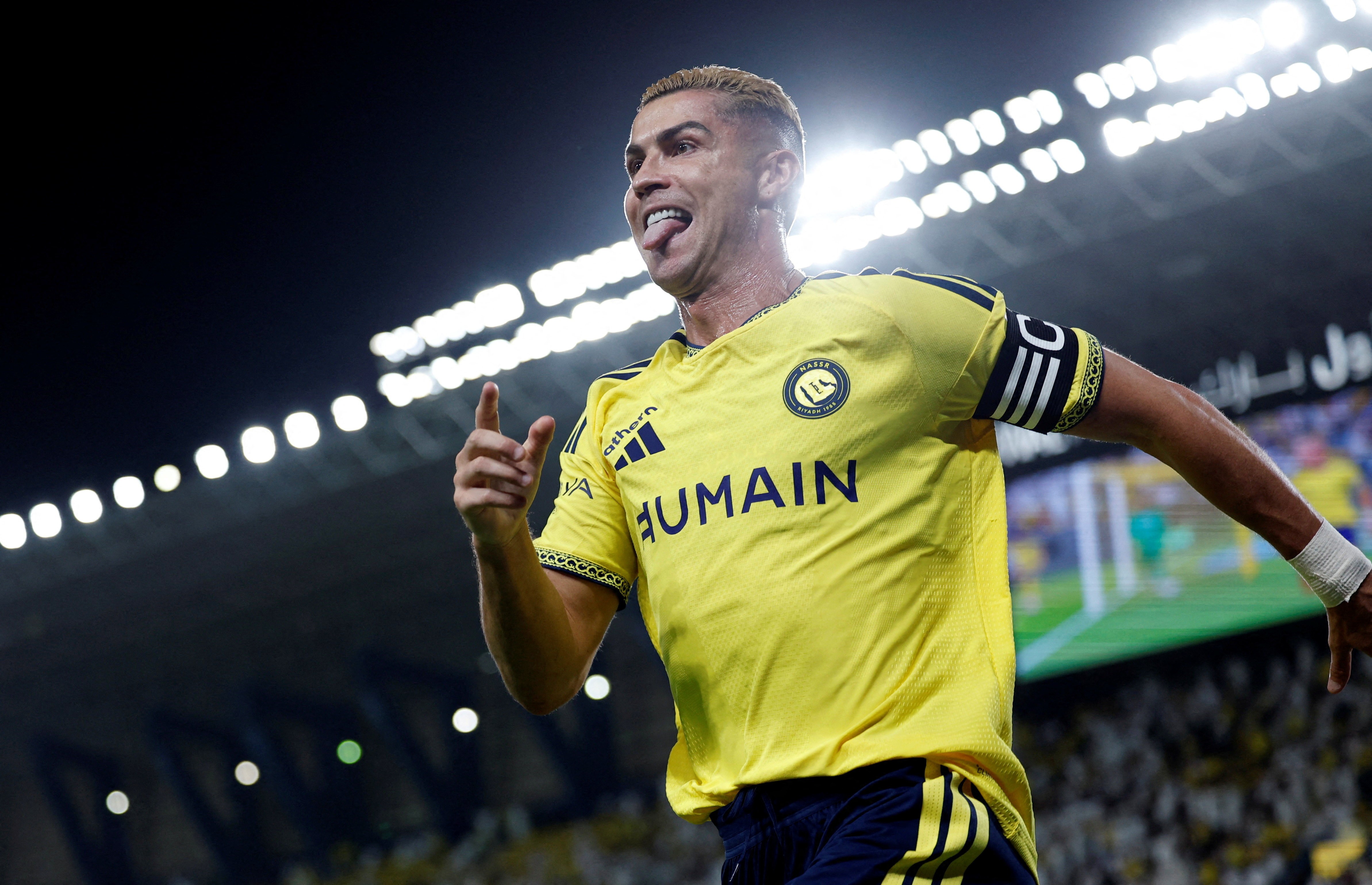 Cristiano Ronaldo marca em vitória do Al-Nassr e fica a 21 gols do milésimo