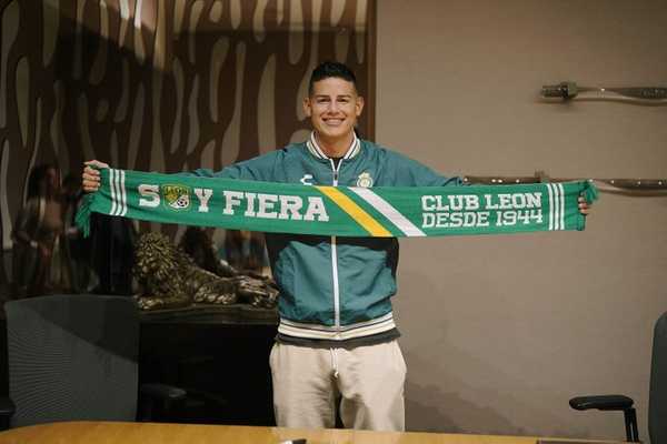 León reforça elenco ao contratar colombiano James Rodríguez para enfrentar Flamengo no Mundial
