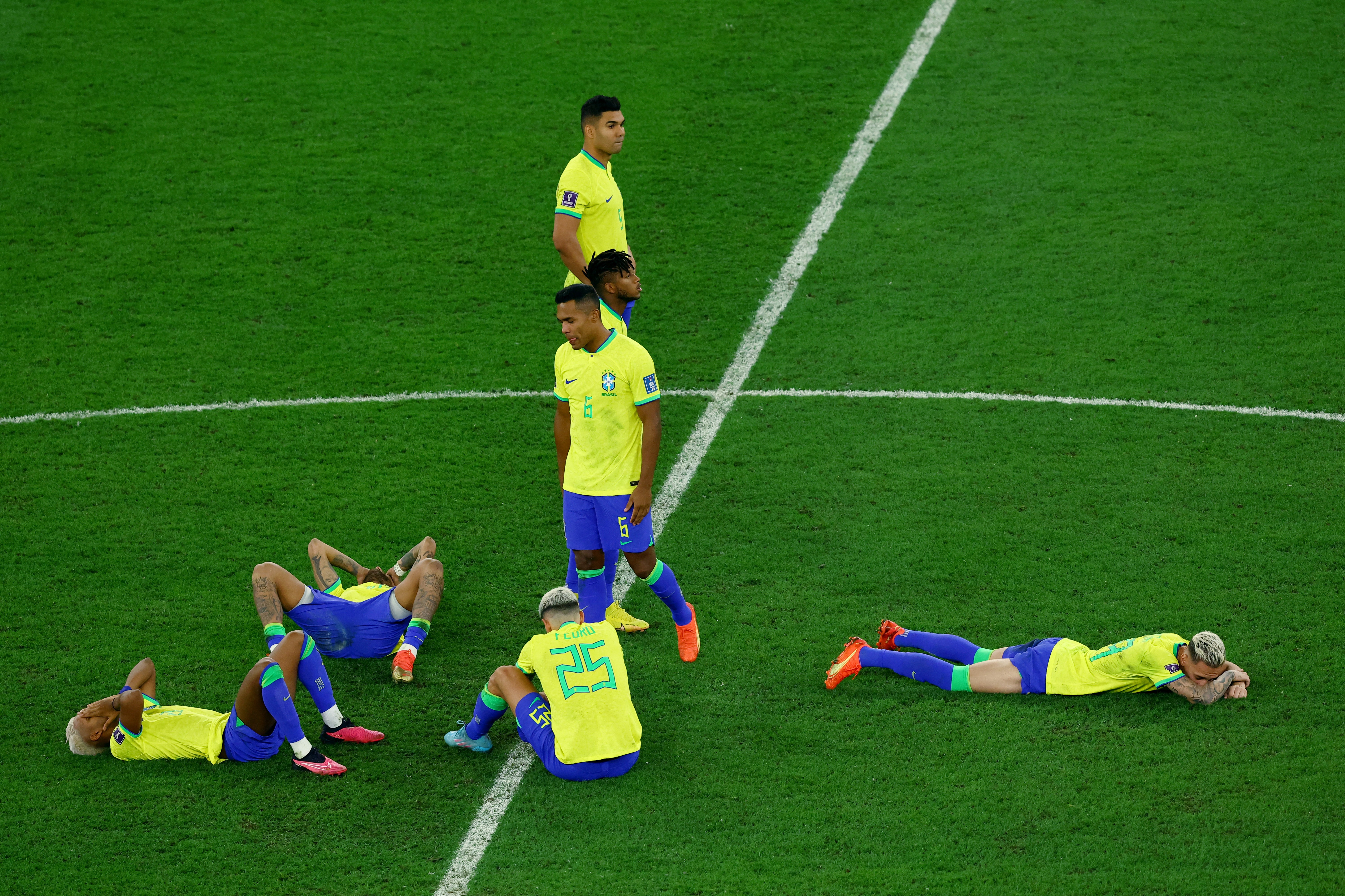Fred em entrevista após a Copa de 2022, refletindo sobre o jogo contra a Croácia