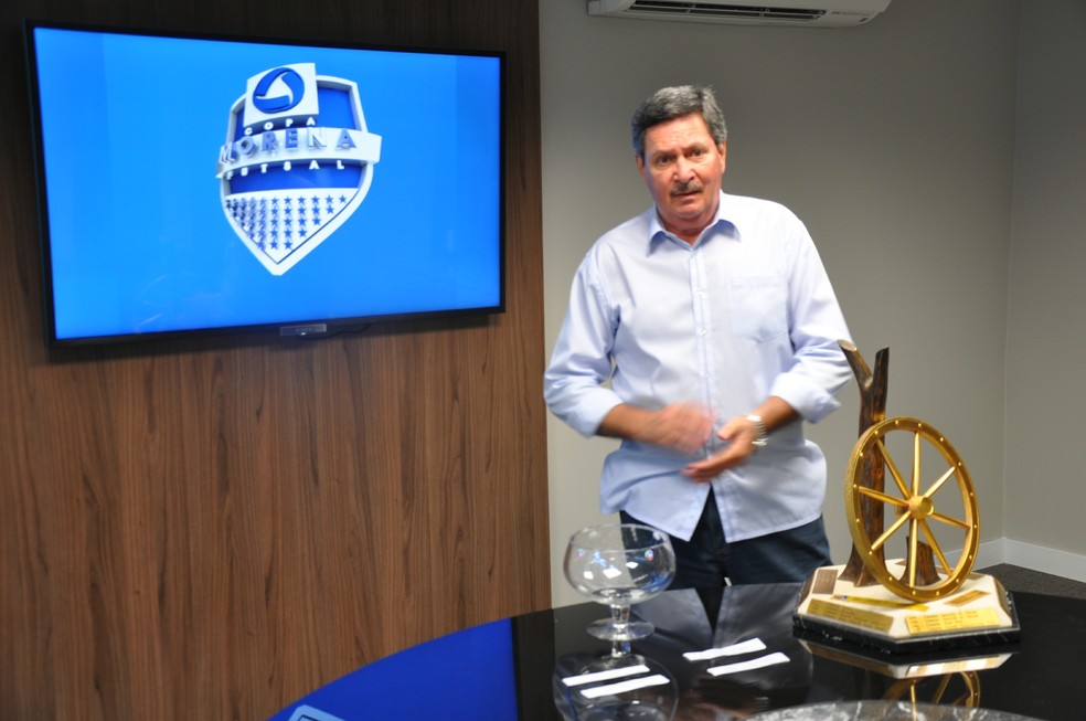 Adalberto Ballock, ex-coordenador da Coopa Morena de Futsal — Foto: Arquivo/ge MS