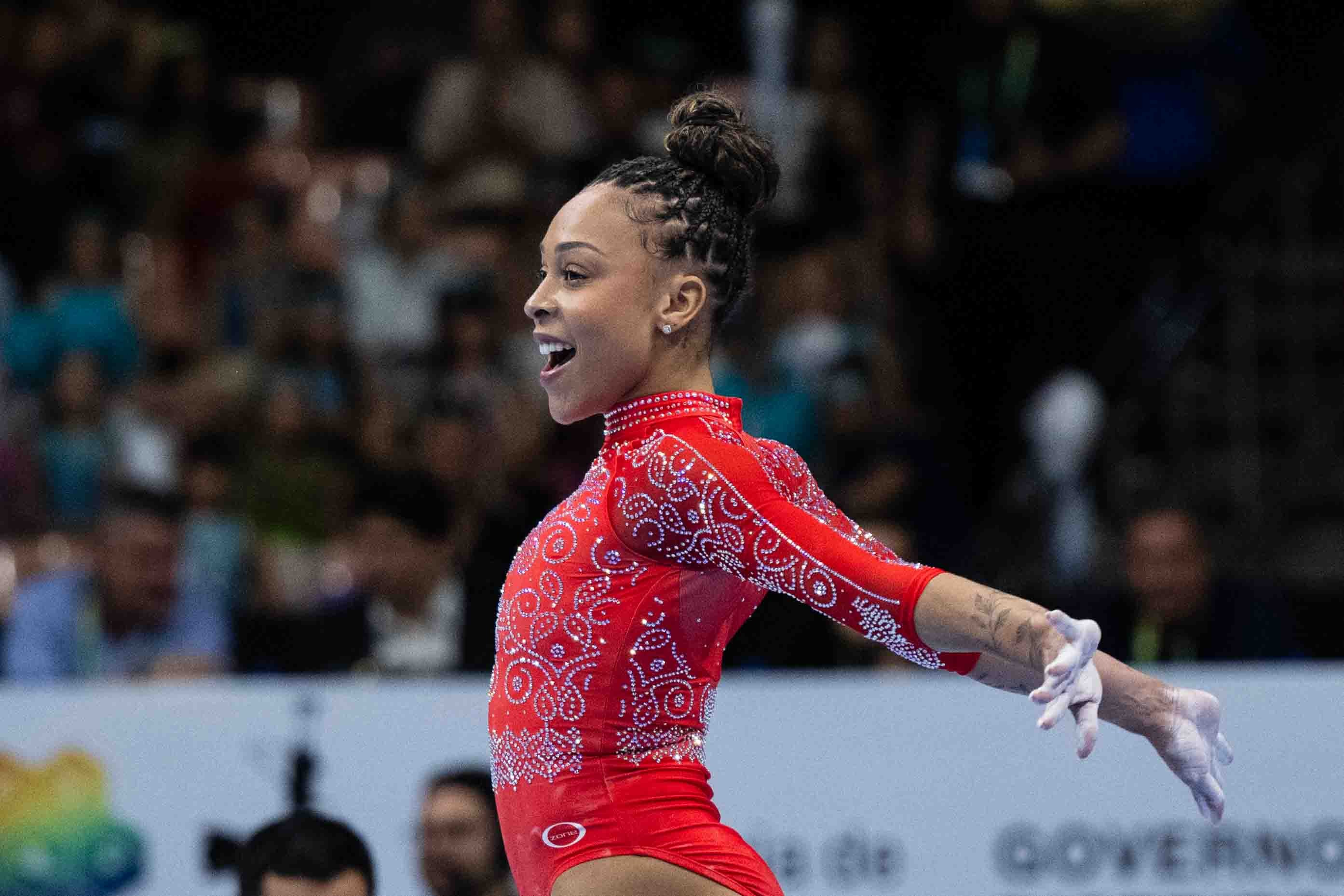 Com ajuda de Rebeca, Flamengo mantém domínio do topo do pódio no Brasileiro de ginástica artística