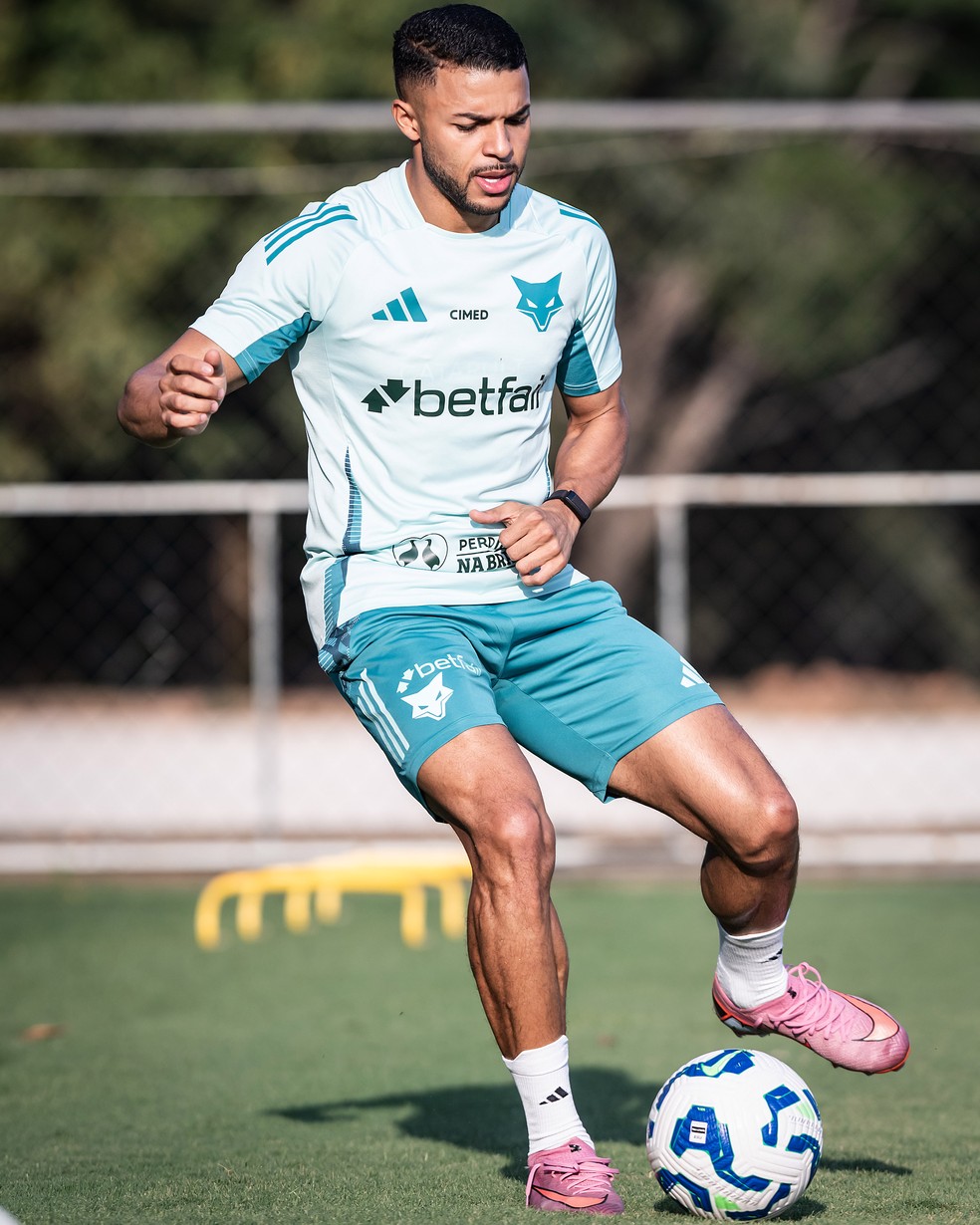 Wanderson, Cruzeiro — Foto: Gustavo Aleixo/Cruzeiro