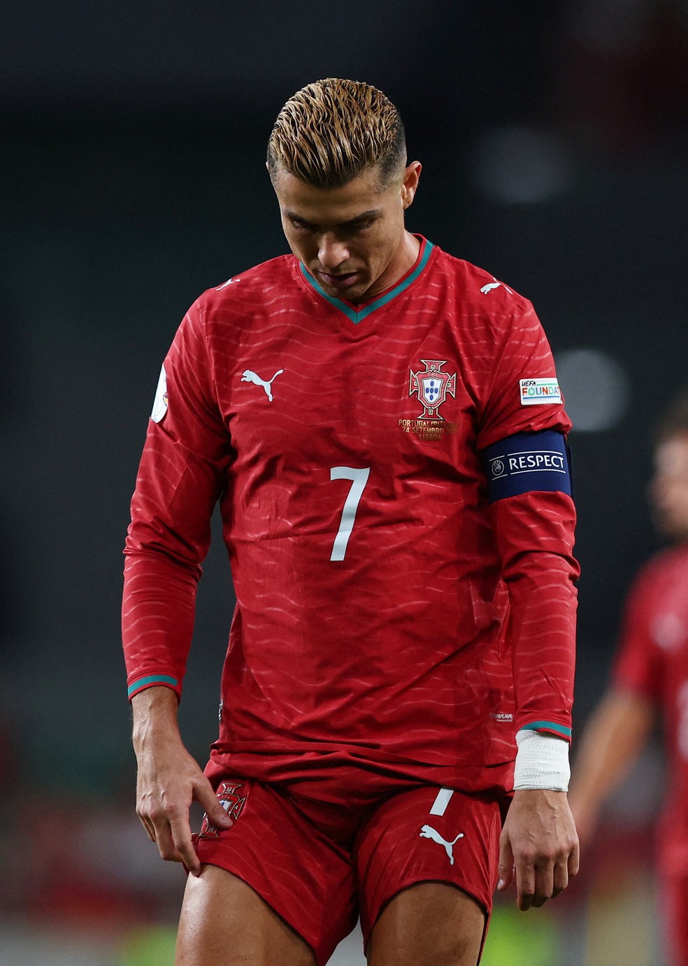 Cristiano Ronaldo - Portugal — Foto: REUTERS/Pedro Nunes TPX IMAGES OF THE DAY
