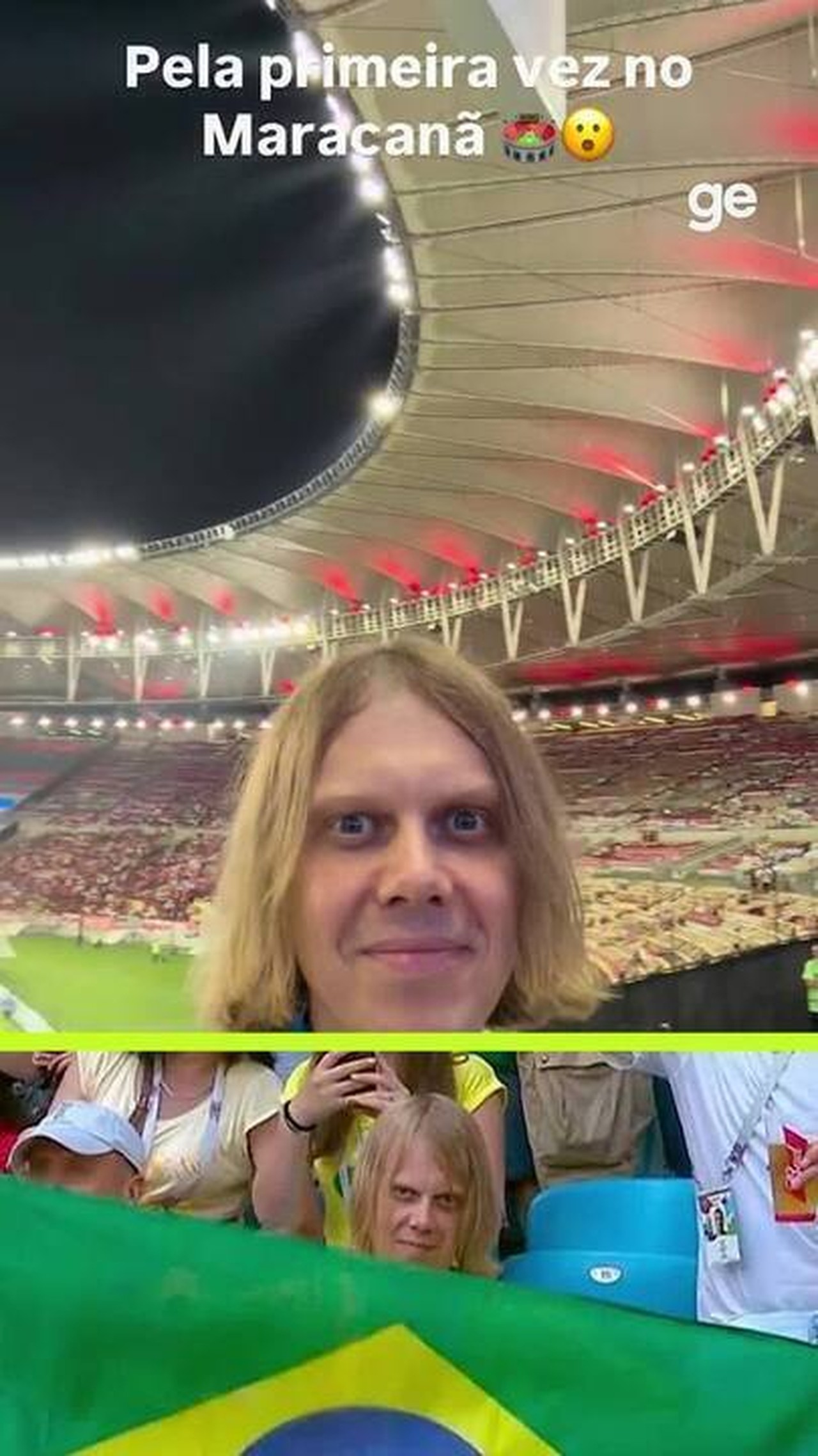 Ícone dos Memes da Copa 2018 Faz sua Estreia no Maracanã Durante Flamengo x Palmeiras e Revela: Esta É a Única Vez