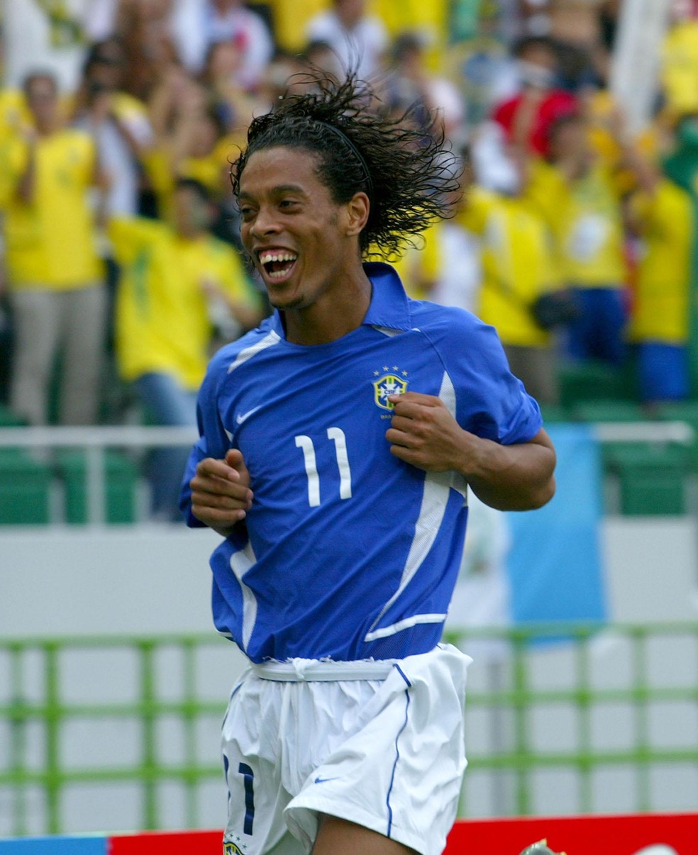 Camisa Original Brasil 2002 Ronaldinho Gaúcho