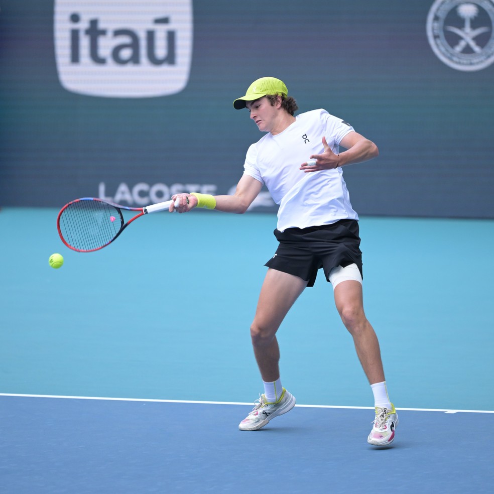 João Fonseca no Miami Open — Foto: Divulgação/ATP